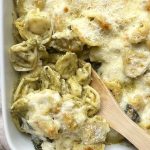 pesto tortellini bake