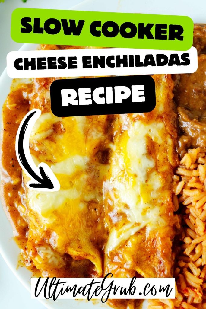 slow cooker cheese enchiladas