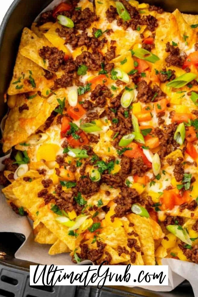 air fryer nachos