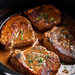 slow cooker pork chops
