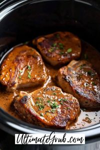 slow cooker pork chops
