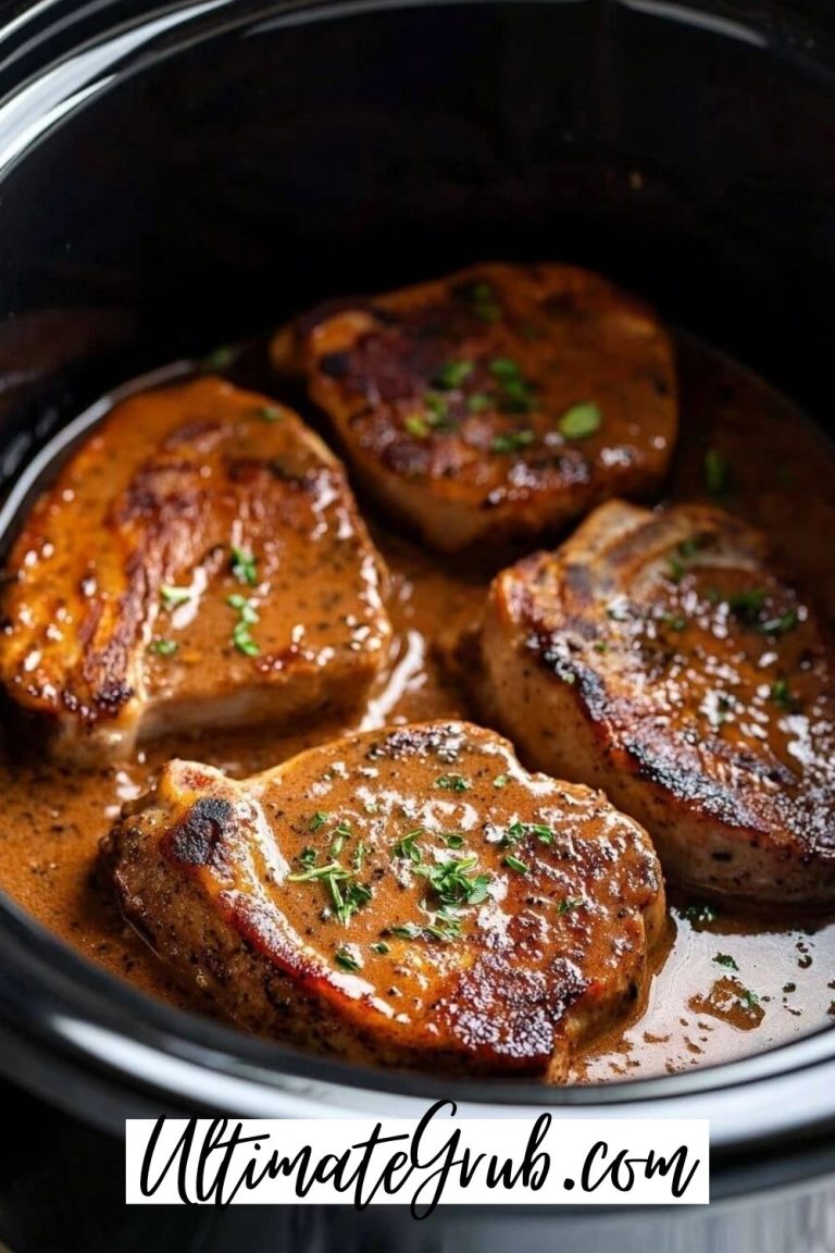 slow cooker pork chops