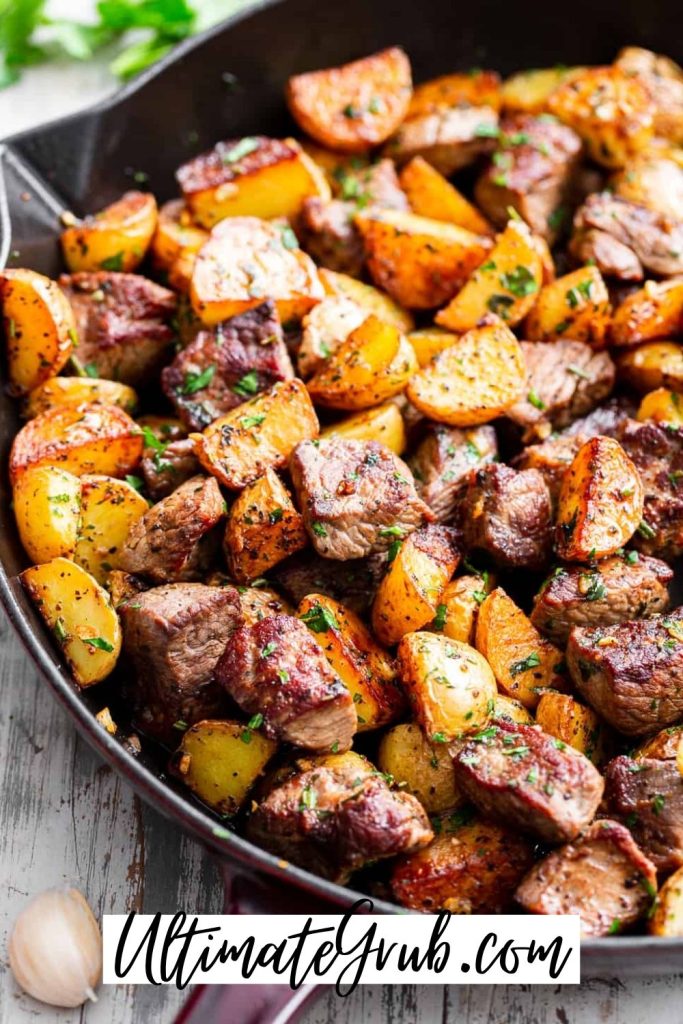 garlic butter steak bites