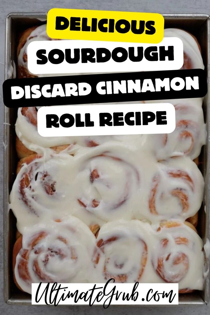 sourdough discard cinnamon rolls